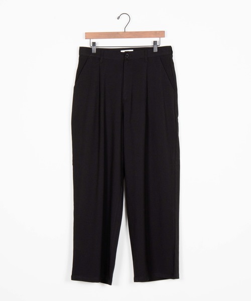 WEGO（ウィゴー）の「WEGO/起毛TRワイドスラックス（スラックス・メンズ・カーキ/ブラック・SMALL/LARGE/MEDIUM）」の12枚目の写真