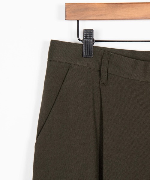 WEGO（ウィゴー）の「WEGO/起毛TRワイドスラックス（スラックス・メンズ・カーキ/ブラック・SMALL/LARGE/MEDIUM）」の14枚目の写真