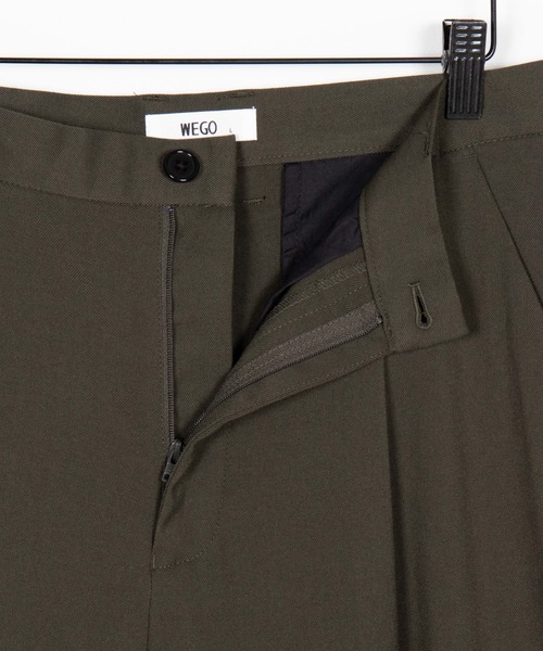 WEGO（ウィゴー）の「WEGO/起毛TRワイドスラックス（スラックス・メンズ・カーキ/ブラック・SMALL/LARGE/MEDIUM）」の16枚目の写真