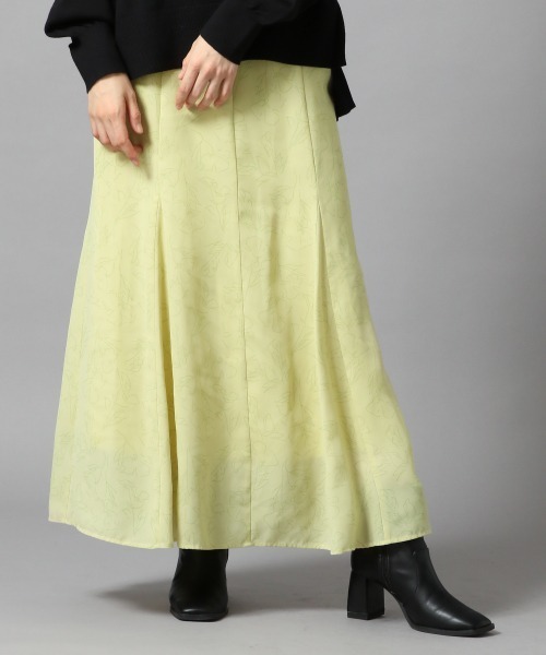 LOWRYS FARM（ローリーズファーム）の「ガラマーメイドスカート　863184（スカート・レディース・アイボリー/ベージュ/ブラック/ホワイト/イエロー・FREE）」の8枚目の写真