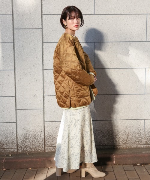 LOWRYS FARM（ローリーズファーム）の「ガラマーメイドスカート　863184（スカート・レディース・アイボリー/ベージュ/ブラック/ホワイト/イエロー・FREE）」の11枚目の写真