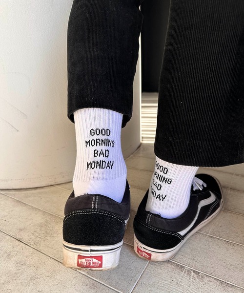 Healthknit(ヘルスニット)の「【Healthknit Product】ヒールメッセージロングソックス HEEL MESSAGE LONG SOCKS/185-0049(ソックス/靴下・メンズ・ブラック/ホワイト/オレンジ/ホワイト×ブラック/アイボリー系1/ベージュ系/アイボリー系2・FREE/SMALL)」の11枚目の写真