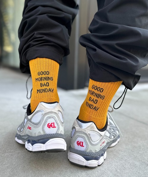 Healthknit(ヘルスニット)の「【Healthknit Product】ヒールメッセージロングソックス HEEL MESSAGE LONG SOCKS/185-0049(ソックス/靴下・メンズ・ブラック/ホワイト/オレンジ/ホワイト×ブラック/アイボリー系1/ベージュ系/アイボリー系2・FREE/SMALL)」の16枚目の写真