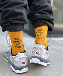 Healthknit（ヘルスニット）の「【Healthknit Product】ヒールメッセージロングソックス HEEL MESSAGE LONG SOCKS/185-0049（ソックス/靴下）」