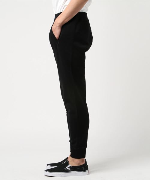 DSQUARED2（ディースクエアード）の「PANTS /FRONT ICON DEAN PANTS /DEAN FIT /WASH /0201/0212（スウェットパンツ・メンズ・ブラック×ホワイト・M/S/XS）」の2枚目の写真