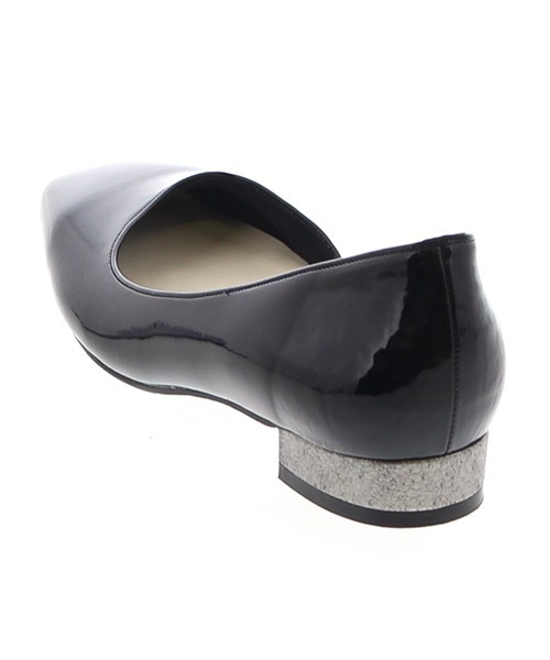 JELLY BEANS（ジェリービーンズ）の「スクエアトゥサイドオープンパンプス【Made in Japan】(113-11534)JELLY BEANS(ジェリービーンズ)（パンプス・レディース・ベージュ/ホワイト/ブラック/イエロー系・23/24.5/24/22.5/23.5）」の9枚目の写真