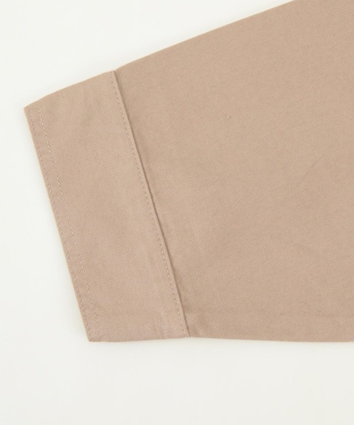 titivate（ティティベイト）の「ｵｰﾊﾞｰｻｲｽﾞｼｬﾂ/ｼﾞｬｹｯﾄ（シャツ/ブラウス・レディース・ベージュ/アイボリー/ライトカーキ・M）」の8枚目の写真