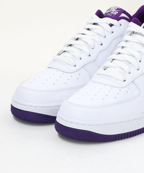 NIKE（ナイキ）の「＜NIKE（ナイキ）＞ AIRFORCE1 07 1/エアフォース1（スニーカー・メンズ・パープル/ブラック・28cm/29cm/26cm/27cm/26.5cm/27.5cm）」の4枚目の写真