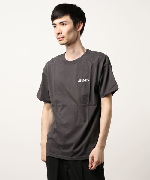 Afends(アフェンズ)の「JM201014-1/AFENDS(アフェンズ)半袖バックプリントTシャツ(Tシャツ/カットソー・メンズ・ベビーピンク/ブラック系その他/その他1・MEDIUM/LARGE/SMALL)」の1枚目の写真