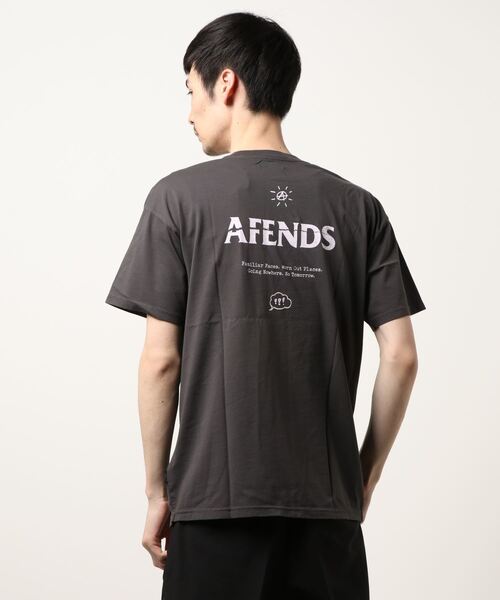 Afends(アフェンズ)の「JM201014-1/AFENDS(アフェンズ)半袖バックプリントTシャツ(Tシャツ/カットソー・メンズ・ベビーピンク/ブラック系その他/その他1・MEDIUM/LARGE/SMALL)」の5枚目の写真