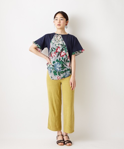 ふりふ（フリフ）の「【ビビデリボン】ひらひらTシャツ（Tシャツ  