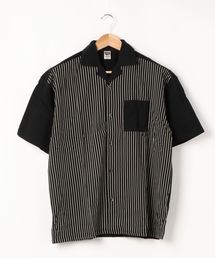 TRAP/U （トラップユー）の「《TRAP/U》ストライプオープンカラーシャツ（シャツ/ブラウス）」