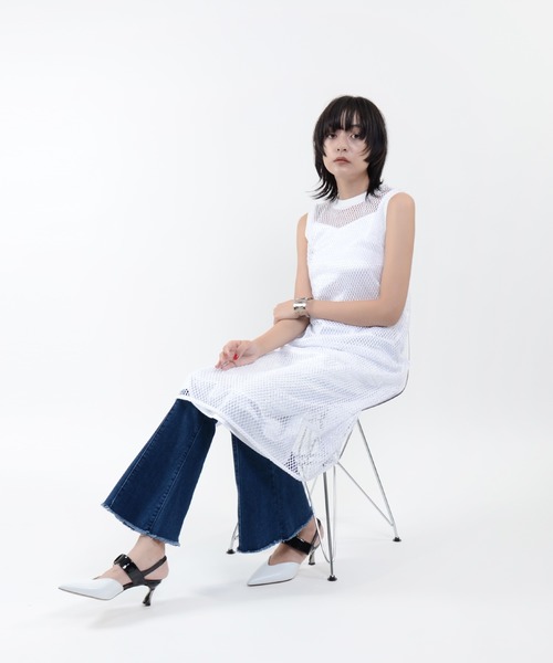 Narcissus（ナルシス）の「【Narcissus】メッシュワンピース（ワンピース・レディース・その他1/ブラック/ホワイト・FREE）」の17枚目の写真