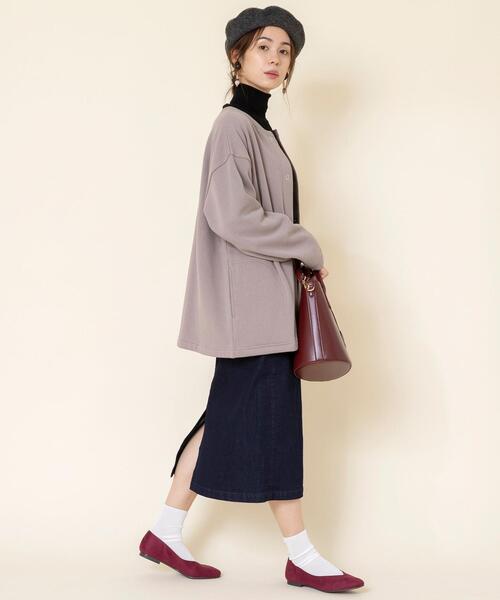 coen（コーエン）の「Vカットフラットシューズ（パンプス・レディース・ブラック/ワイン/その他・LARGE/SMALL/MEDIUM）」の12枚目の写真
