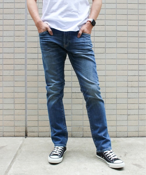 WHEIR(ウェア)の「WHEIR SLIM JEANS(デニムパンツ・メンズ・ブルー/インディゴブルー/ブラックミックス・29/33/27/31)」の1枚目の写真