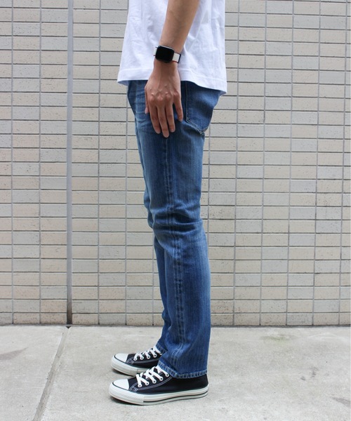 WHEIR(ウェア)の「WHEIR SLIM JEANS(デニムパンツ・メンズ・ブルー/インディゴブルー/ブラックミックス・29/33/27/31)」の7枚目の写真
