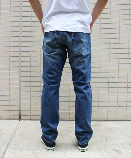 WHEIR(ウェア)の「WHEIR SLIM JEANS(デニムパンツ・メンズ・ブルー/インディゴブルー/ブラックミックス・29/33/27/31)」の16枚目の写真