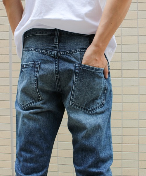 WHEIR(ウェア)の「WHEIR SLIM JEANS(デニムパンツ・メンズ・ブルー/インディゴブルー/ブラックミックス・29/33/27/31)」の14枚目の写真
