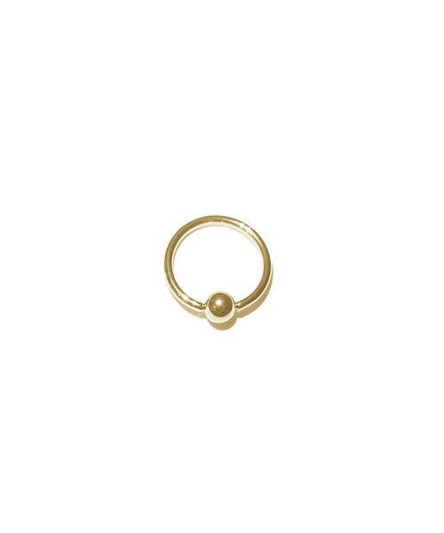 MORPH(モルフ)の「MORPH モルフ CBR ボディーピアス 14ゲージ 6mm~14mm(ピアス(片耳用)・メンズ・ゴールド・6/8/10/12/14)」の4枚目の写真
