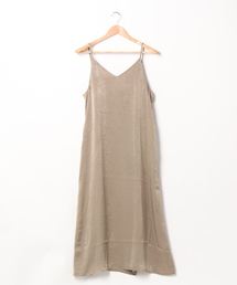 AMERICAN HOLIC | Vネックバックタックキャミワンピース ＊●(ワンピース)