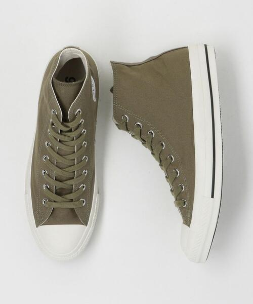 MHL.(エムエイチエル)の「<MHL.>×<CONVERSE(コンバース)> ALL STAR/スニーカー(スニーカー・メンズ・ホワイト/オリーブ/ブラック・10/8h/9h/9/11)」の3枚目の写真