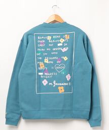 Mark Gonzales（マーク・ゴンザレス）の「Mark Gonzales◆アートプリント/バックプリント/スウェットトレーナー（裏起毛）（スウェット・メンズ）」