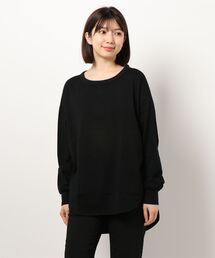 バックボタンオーバーサイズカットソートップス