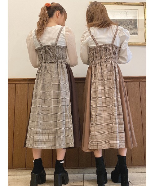 one way（ワンウェイ）の「バックレースアップサイドチュール