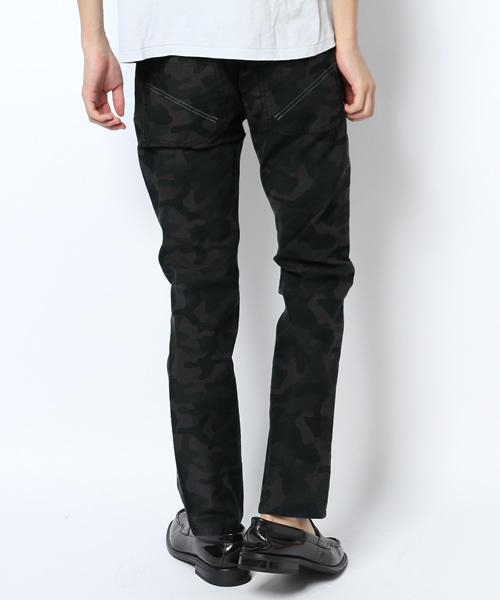 VENCEEXCHANGE（ヴァンスエクスチェンジ）の「メイサイカラースキニーパンツ（その他パンツ・メンズ・グレー/ブルー・SMALL/LARGE/MEDIUM）」の4枚目の写真