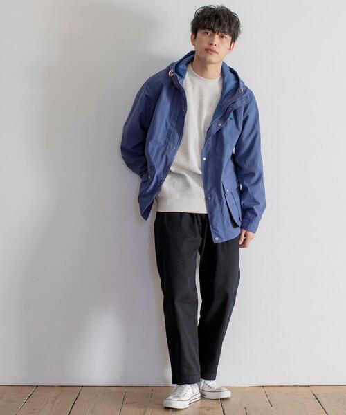 coen（コーエン）の「カツラギツータックワイドテーパードパンツ＃（デニムパンツ・メンズ・ブラック/オリーブ/ナチュラル/ネイビー・X-LARGE/LARGE/SMALL/MEDIUM）」の17枚目の写真