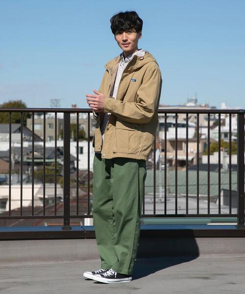 coen（コーエン）の「カツラギツータックワイドテーパードパンツ＃（デニムパンツ・メンズ・ブラック/オリーブ/ナチュラル/ネイビー・X-LARGE/LARGE/SMALL/MEDIUM）」の6枚目の写真