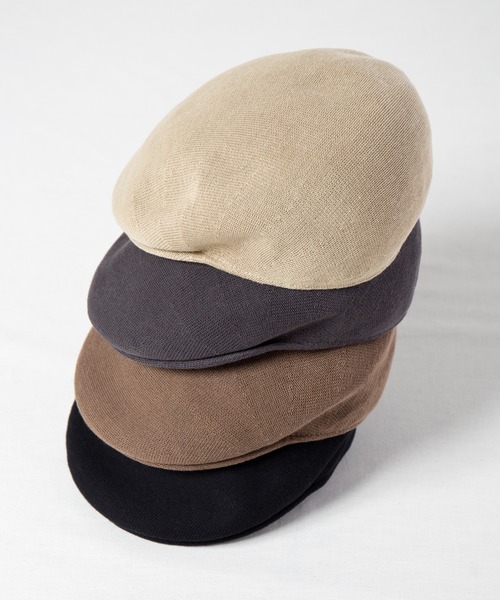 RACAL（ラカル）の「SP Knit Hunting2 / サーモニットハンチング2（ハンチング/ベレー帽・メンズ・ブラウン/ベージュ/ブラック/グレー/ネイビー・LARGE/MEDIUM）」の8枚目の写真