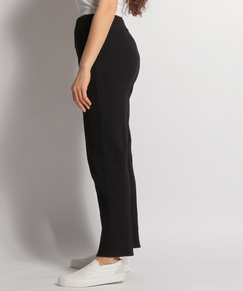 niko and（ニコアンド）の「変形リブストレートパンツ（その他