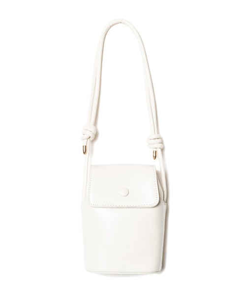 LAYMEE（レイミー）の「Liam bag / リアムバッグ（ショルダーバッグ・レディース・ホワイト/ブラック/ブラウン/ワインレッド・FREE）」の2枚目の写真