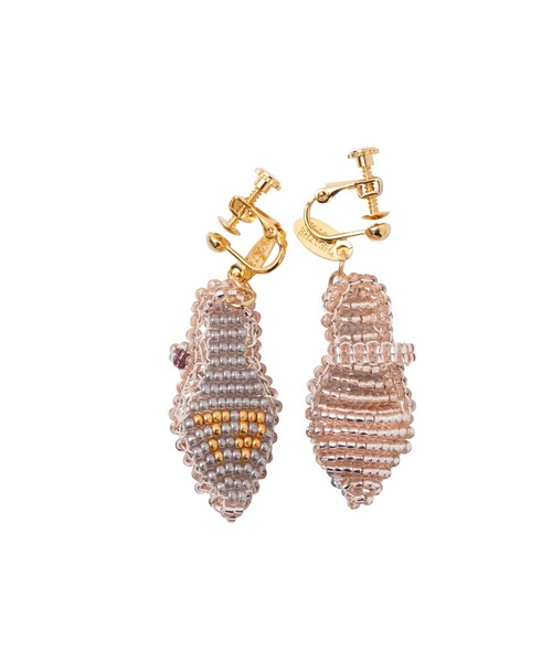 THEATRE PRODUCTS(シアタープロダクツ)の「ビーズストラップサンダルイヤリング(イヤリング・レディース・ホワイト/ブルー/ピンク/バーガンディー・FREE)」の8枚目の写真