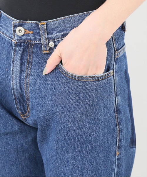 SLOBE IENA（スローブイエナ）の「LE DENIM クロップドテーパードデニムパンツ【洗濯機使用可能】◆（デニムパンツ・レディース・ブルー・40/38/36）」の9枚目の写真