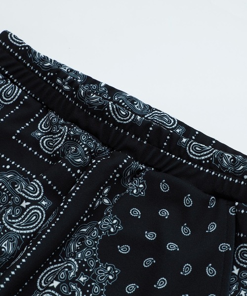 X-girl（エックスガール）の「MULTI PATTERN EASY FLARE PANTS（その他パンツ・レディース・ホワイト/ブラック/オレンジ/ブルー/マルチ・S/M/XS）」の14枚目の写真