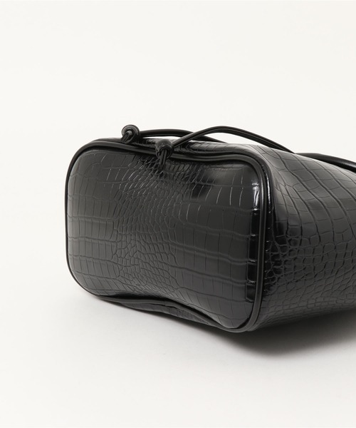 FANCY CLUB（ファンシークラブ）の「NASTY FANCY CLUB ネスティファンシークラブ CHAIN LEATHER BAG（バックパック/リュック・レディース・ブラック・ONE SIZE）」の9枚目の写真