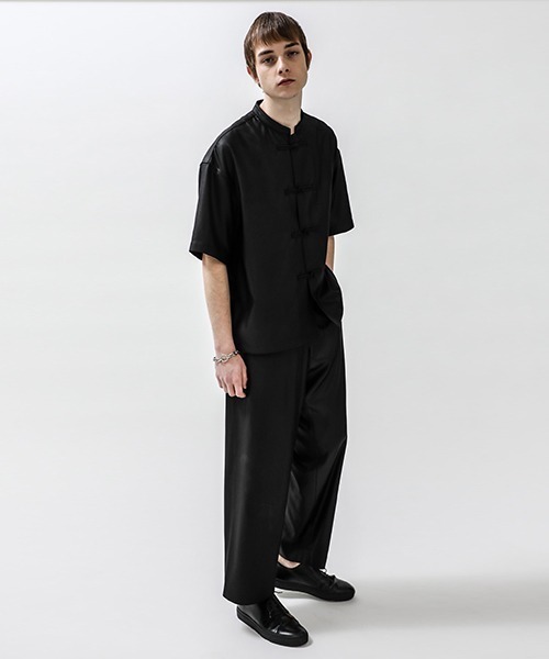 city（シティ）の「【CITY】AMUNDSEN CHINA SHIRTS（シャツ/ブラウス・メンズ・ブラック・3/2）」の3枚目の写真