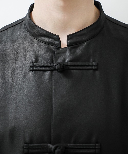 city（シティ）の「【CITY】AMUNDSEN CHINA SHIRTS（シャツ/ブラウス・メンズ・ブラック・3/2）」の2枚目の写真