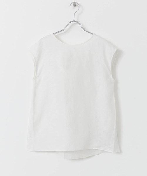 URBAN RESEARCH Sonny Label（アーバンリサーチサニーレーベル）の「『WEB限定』リネンバックリボンブラウス（シャツ/ブラウス・レディース・ブラック/ミント/ホワイト・FREE）」の15枚目の写真