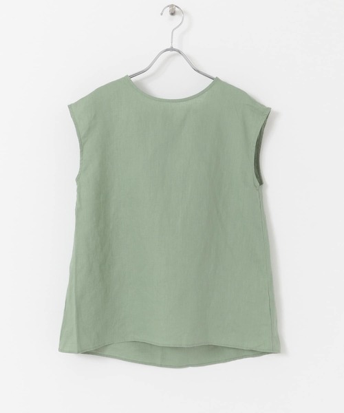 URBAN RESEARCH Sonny Label（アーバンリサーチサニーレーベル）の「『WEB限定』リネンバックリボンブラウス（シャツ/ブラウス・レディース・ブラック/ミント/ホワイト・FREE）」の9枚目の写真