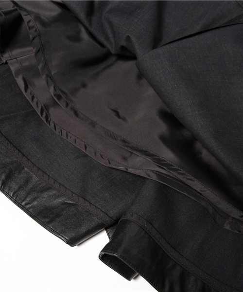 MOUSSY(マウジー)の「FAKE LEATHER SK(スカート・レディース・ブラック・2/1/0)」の7枚目の写真