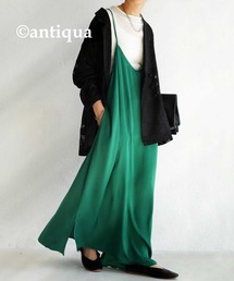 antiqua | 女性らしさ高まる。キャミワンピース(ワンピース)