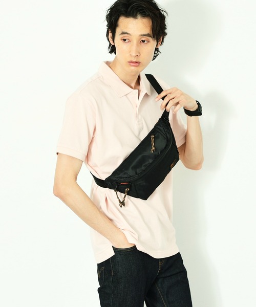 Alpha Industries（アルファインダストリーズ）の「ウエストバッグ コーデュラ（ボディバッグ/ウエストポーチ・メンズ・ブラック/グレー/グリーン・FREE）」の2枚目の写真