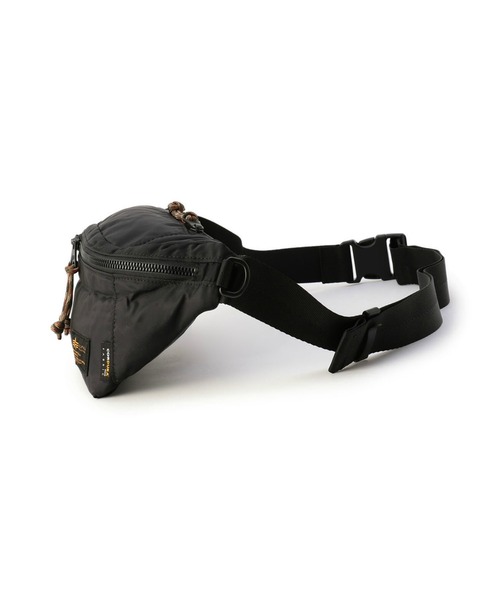 Alpha Industries（アルファインダストリーズ）の「ウエストバッグ コーデュラ（ボディバッグ/ウエストポーチ・メンズ・ブラック/グレー/グリーン・FREE）」の6枚目の写真