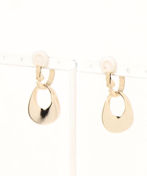 rapiecage（ラピエサージュ）の「2WAYメタルチャームイヤリング（イヤリング・レディース・シルバー/ゴールド・FREE）」の3枚目の写真