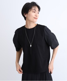 新品同様CADUNEカデュネ STORY掲載大草直子さんコラボデザインカットソー CADUNE（カデュネ）の「大草さんコラボデザインカットソー（T