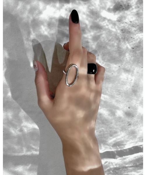 Solace(ソレイス)の「Oval ring / オーバルリング(リング・レディース・シルバー/ゴールド・FREE)」の6枚目の写真