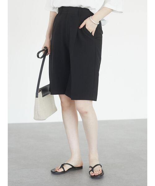 ELENCARE DUE(エレンカーレデュエ)の「・ELENCARE DUE バミューダパンツ*(その他パンツ・レディース・ブラック/ベージュ/カーキ・FREE)」の21枚目の写真